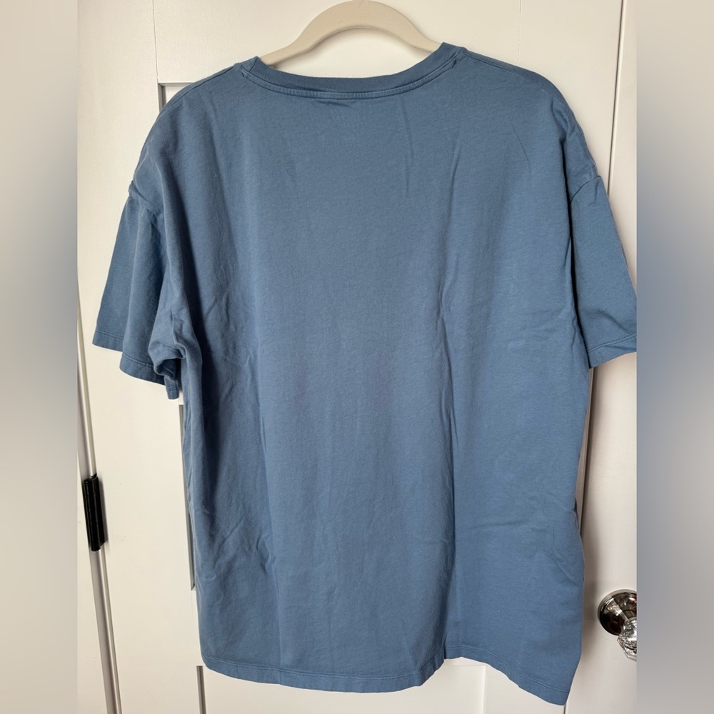 American Eagle Outfitters Blue Leo Tarot Graphic Shirt size medium - Picture 7 of 7